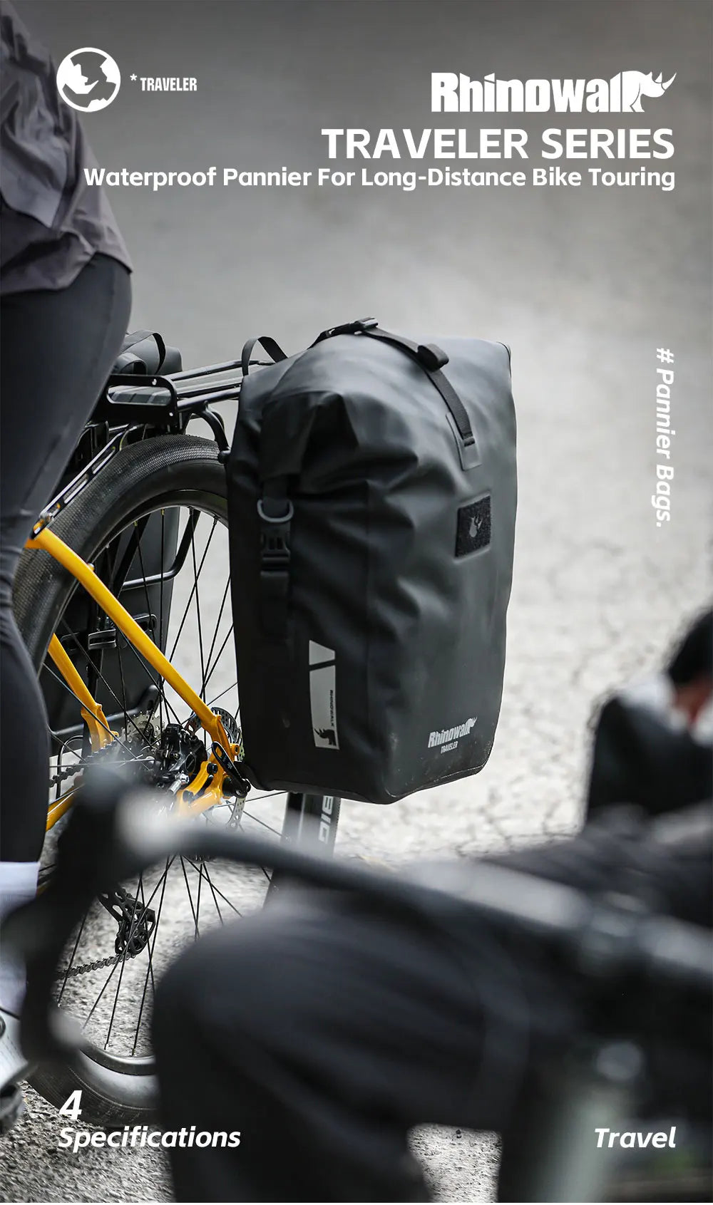 Cykelväska vattentät – dubbel sidoväska