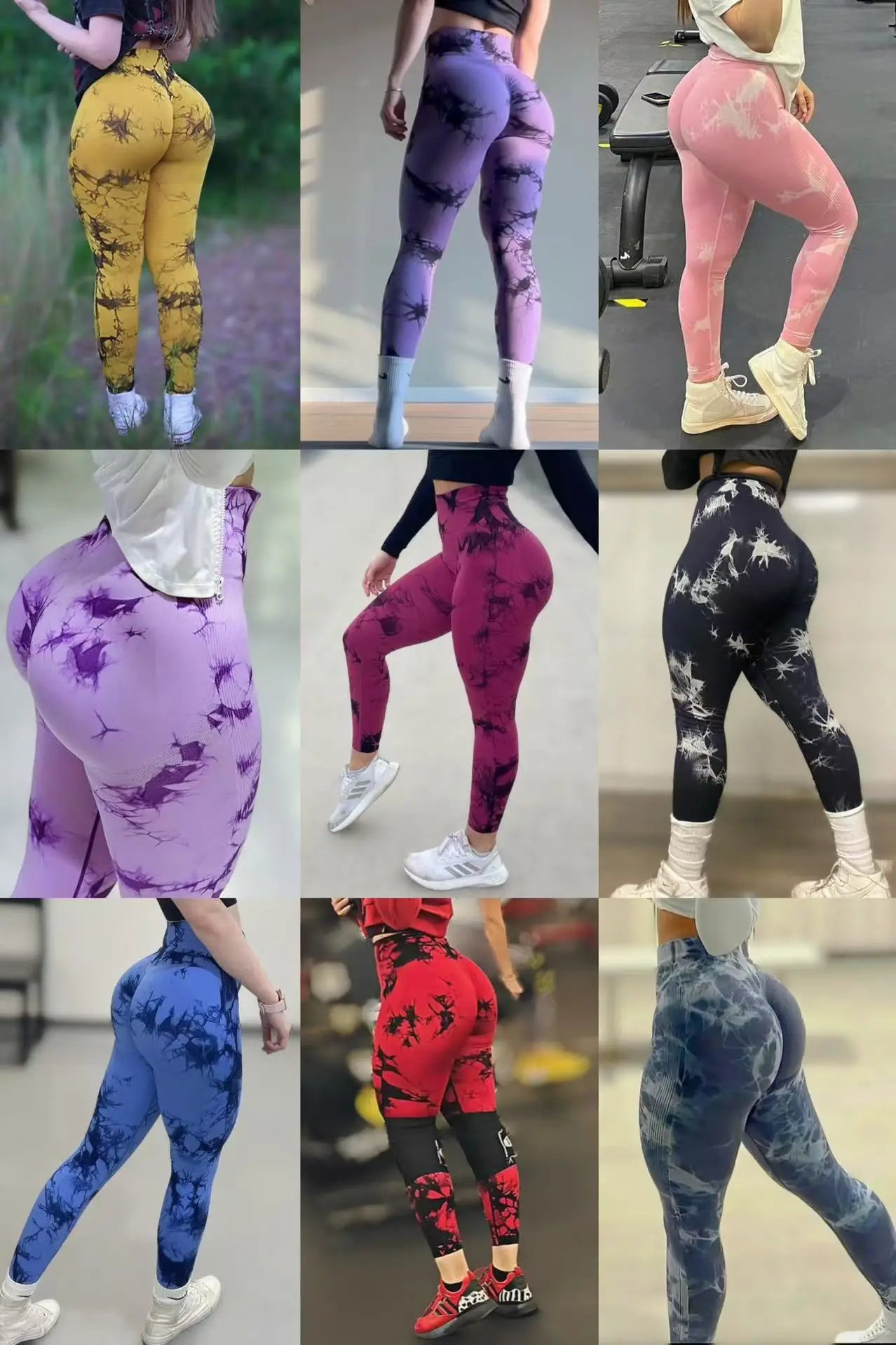 FärgFlex – Färgstarka träningstights med booty-effekt