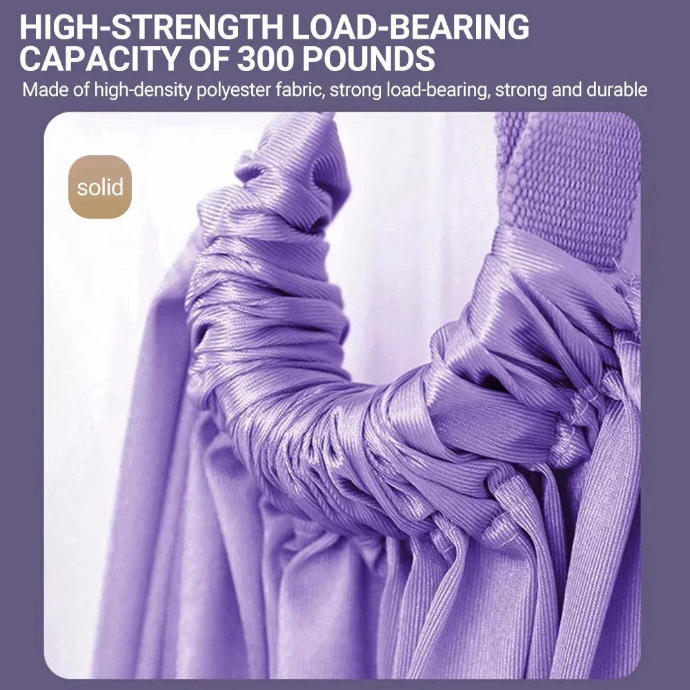 Yoga stretchband – elastiskt träningsredskap för ben & midja