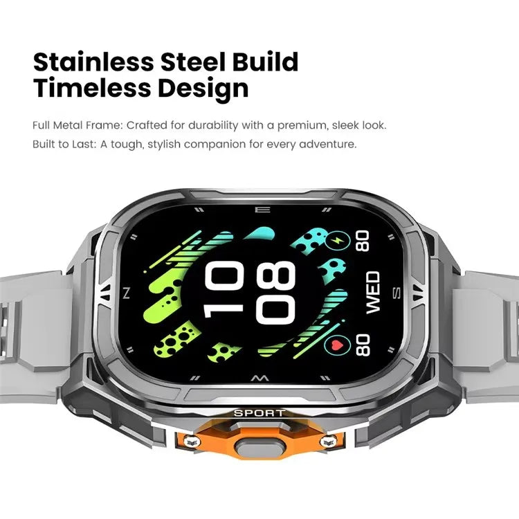 Pansarklockan – robust smartwatch för vardag & äventyr