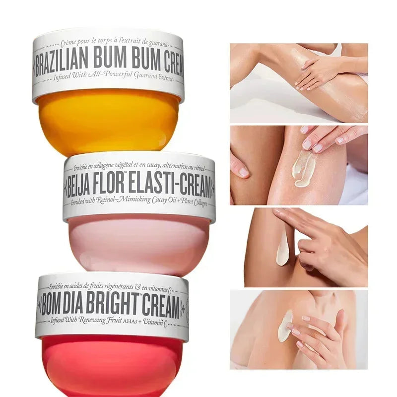 Brasiliansk body lotion – hudkräm för fastare & återfuktad hud