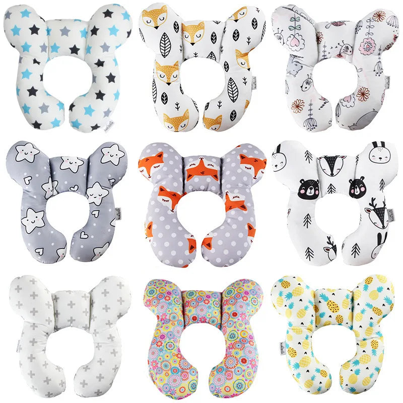 BabyPuff™ – Skyddande Resekudde för Barn 0-3 år
