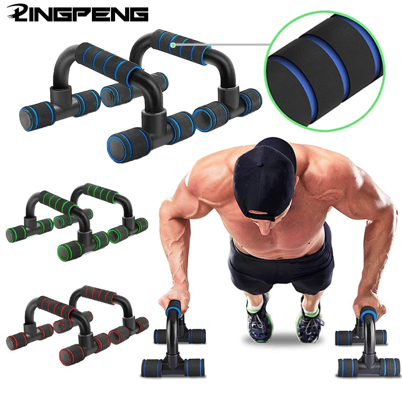 Armhävningshandtag – 1 par U-formade push-up bars med grepp