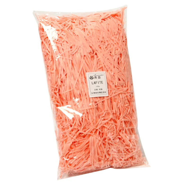 Fyllnadspapper konfetti – färgat strimlat papper (20/50g)