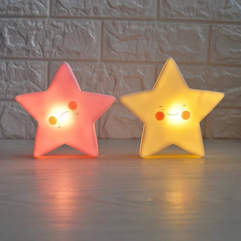MagiNatt™ – 3D Måne & Stjärna LED Lampa