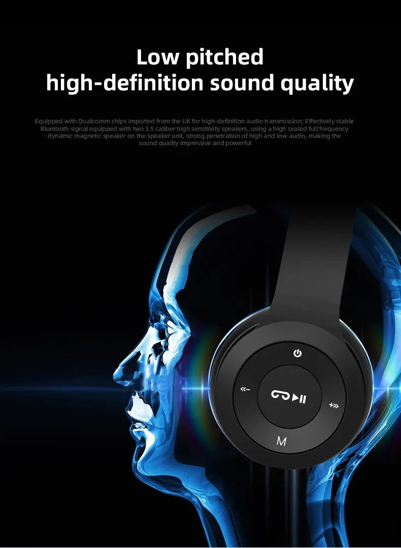 Trådlöst headset – Bluetooth 5.0