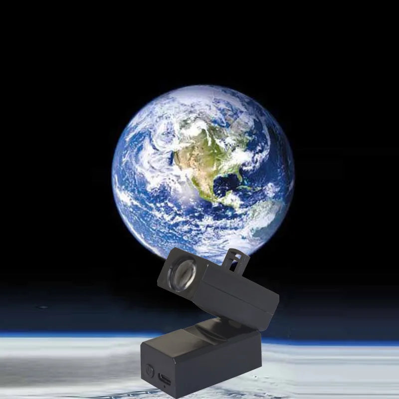 PlanetLjus™ – Jord & Måne Projektorlampa