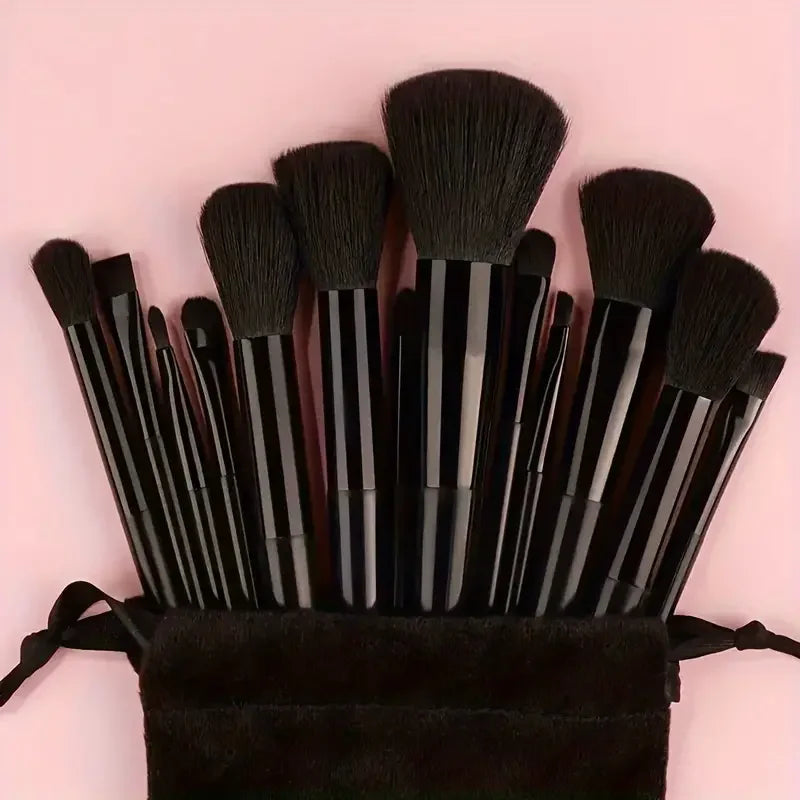 Sminkborstar set – 13 delar