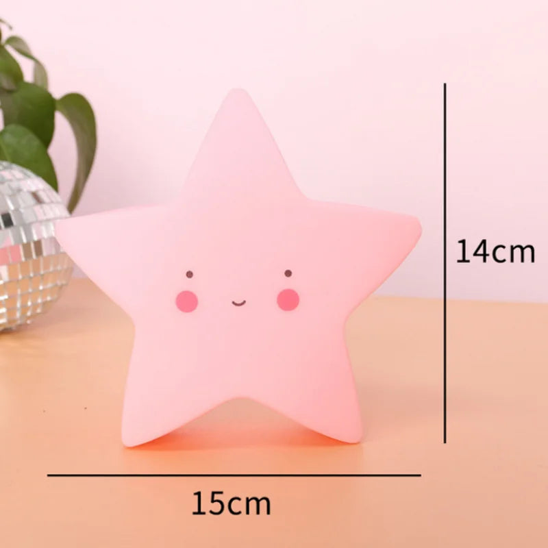 MagiNatt™ – 3D Måne & Stjärna LED Lampa