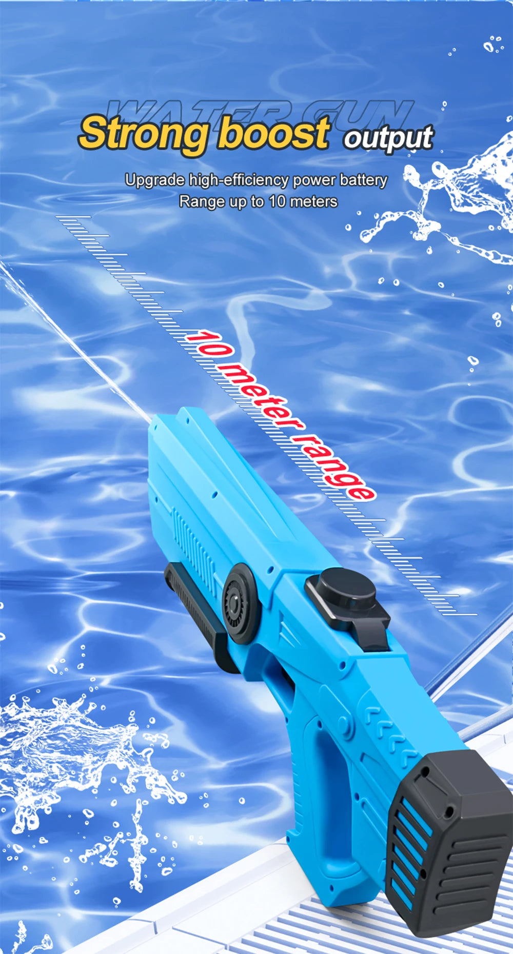 GelSprayGun™ – Elektrisk Vattenpistol