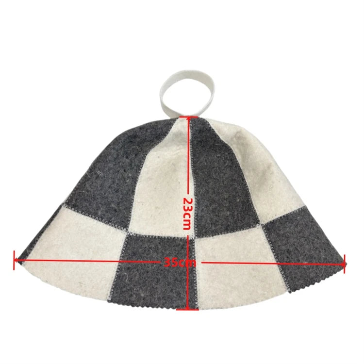 Bastu set 3-delar – hatt, sittdyna & handske