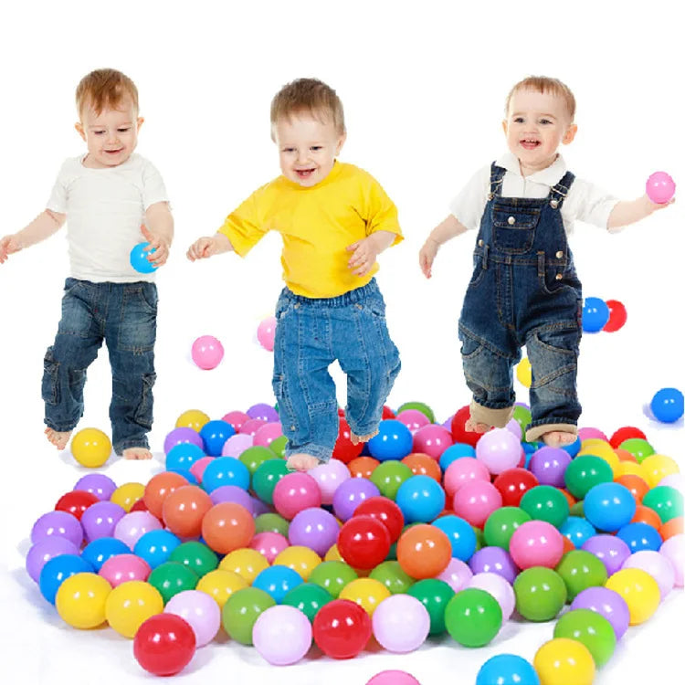 100-pack Mjuka Lekbollar – För Pool & Lek