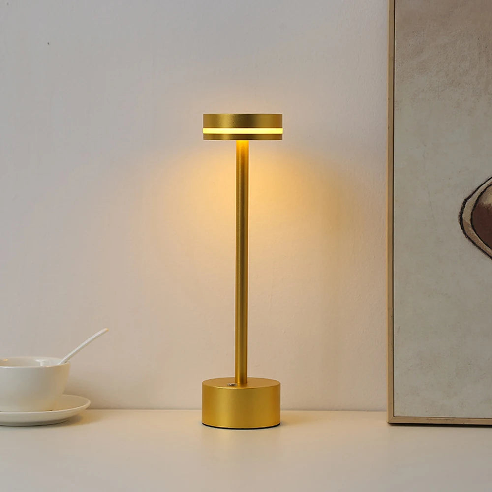 SvampLjus™ – LED Bordslampa med Touch & Tre Ljuslägen