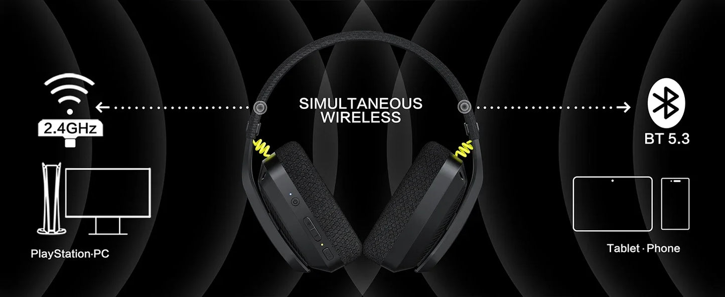Trådlöst headset – med mikrofon