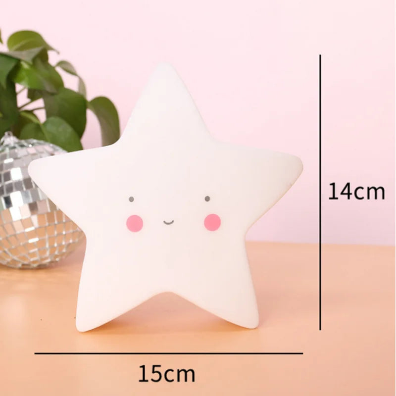 MagiNatt™ – 3D Måne & Stjärna LED Lampa