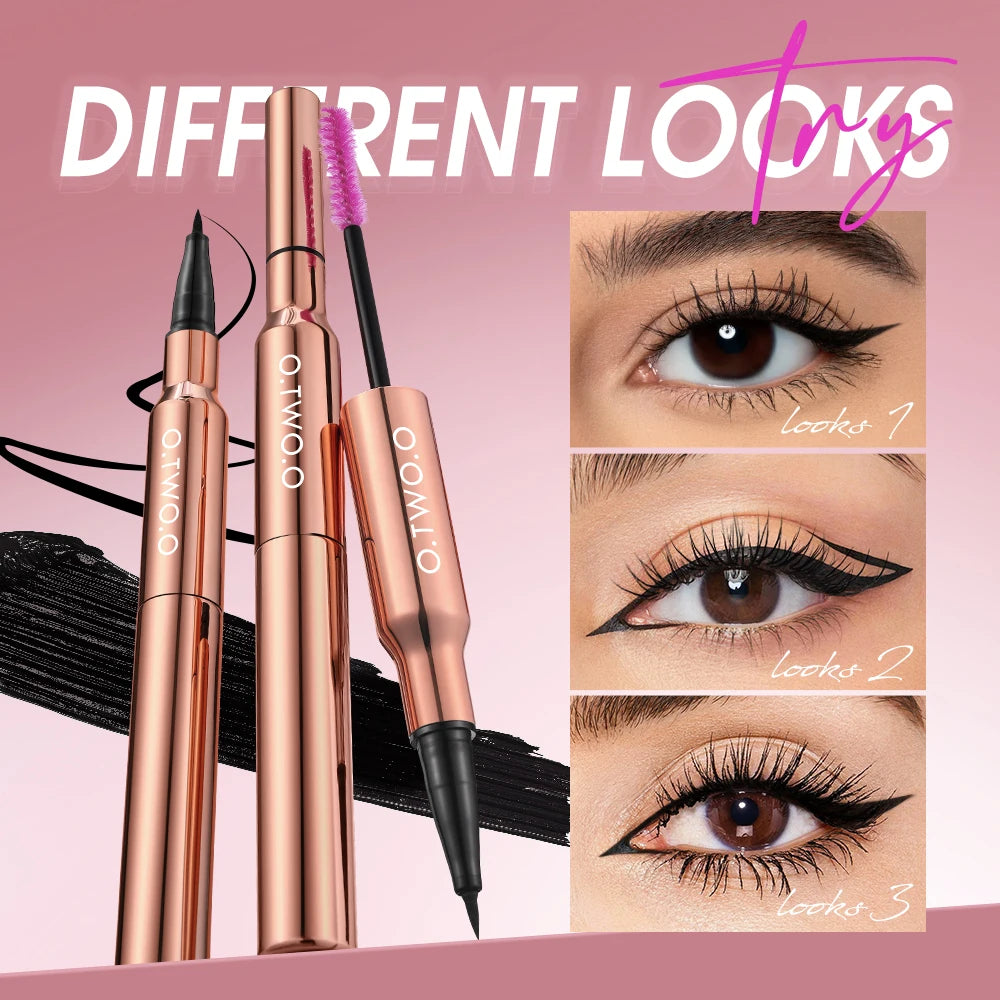 Vattentät eyeliner – svart flytande eyeliner, lång hållbarhet