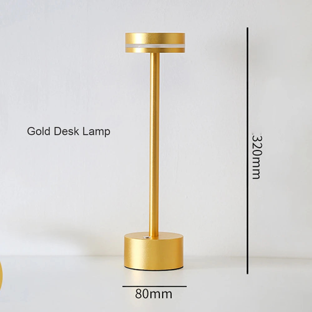 SvampLjus™ – LED Bordslampa med Touch & Tre Ljuslägen