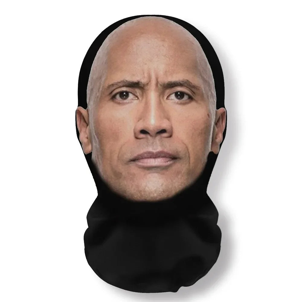 3D ansiktsmask cosplay – realistisk helmask för fest & halloween