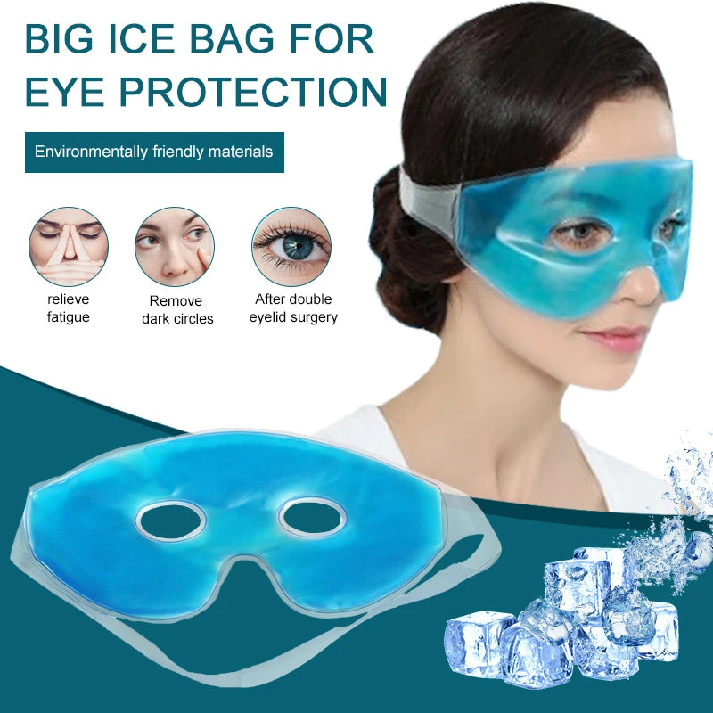 Kylögonmask med Gel – Mot Mörka Ringar & Trötthet