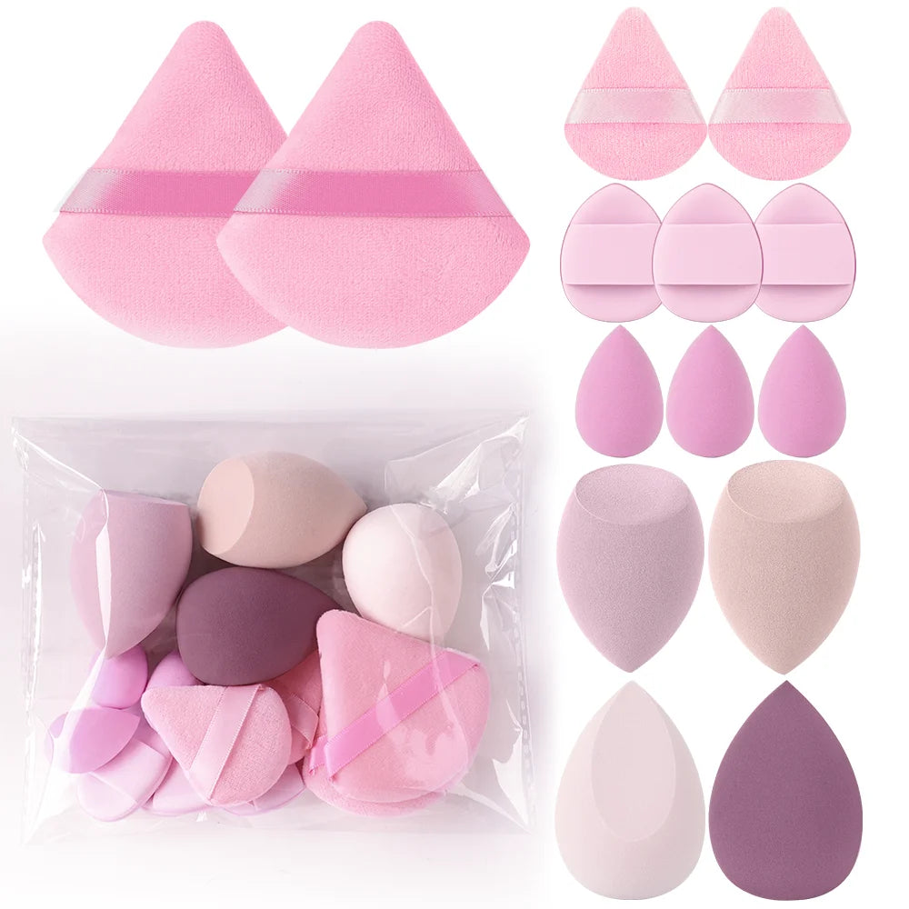 Sminkborstar set – 13 delar