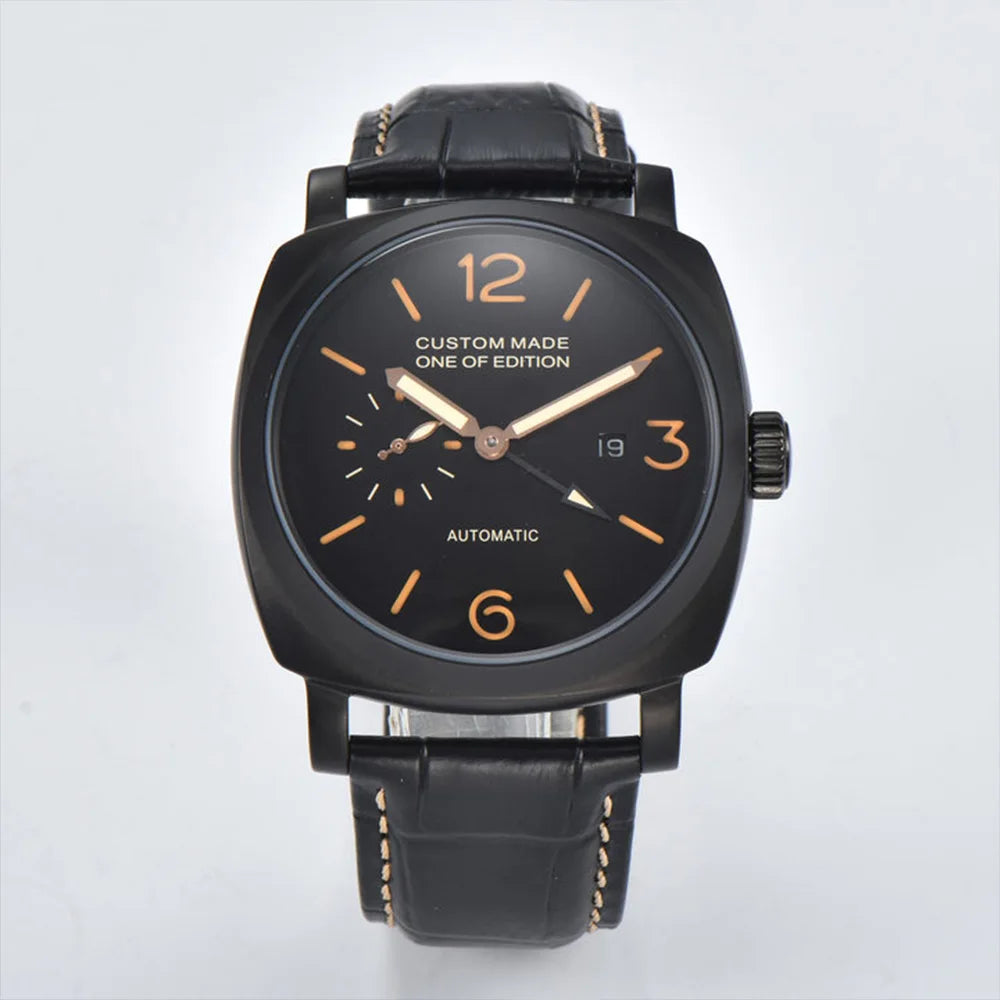 Herrklocka automatisk 46mm safirglas