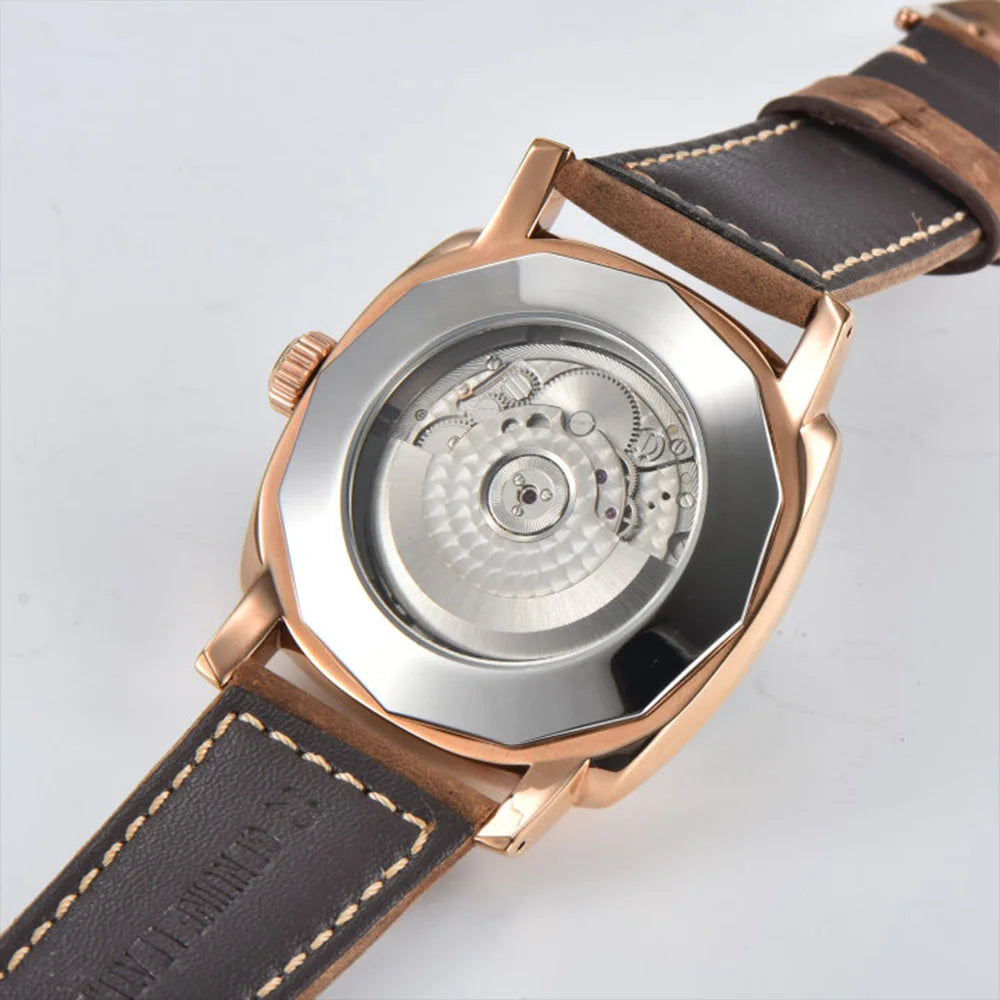 Herrklocka automatisk 46mm safirglas