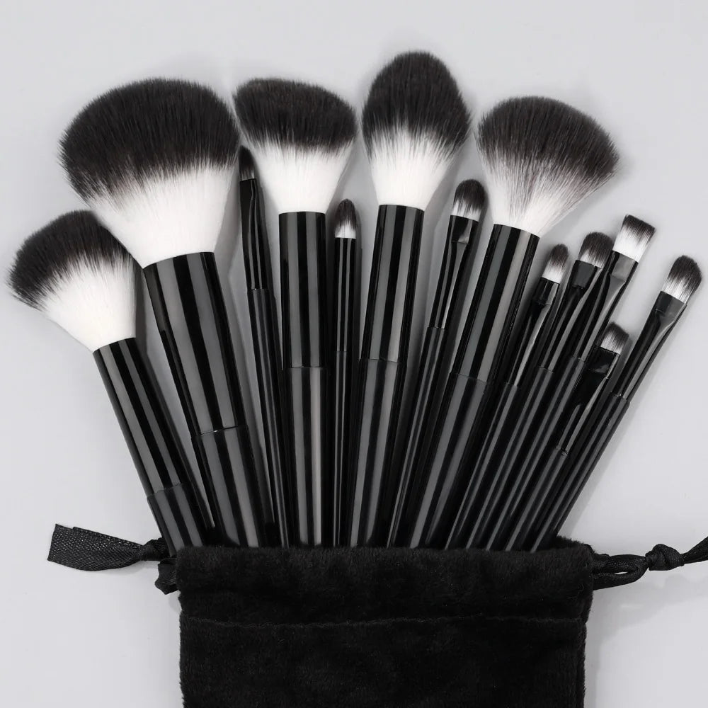 Sminkborstar set – 13 delar