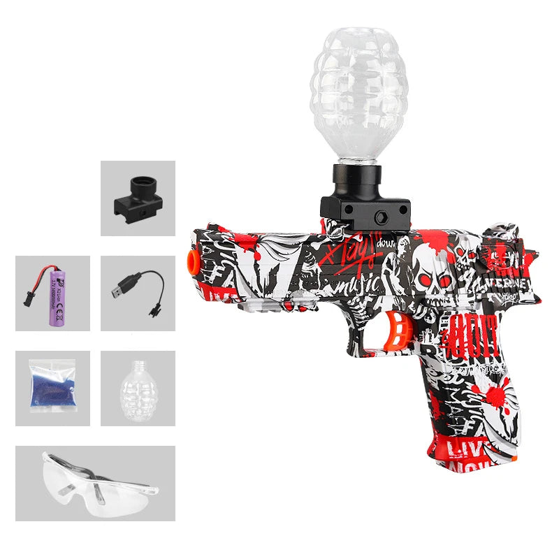 MultiSkinGelGun™ – Elektrisk Gel Gun med Flera Hudfärger