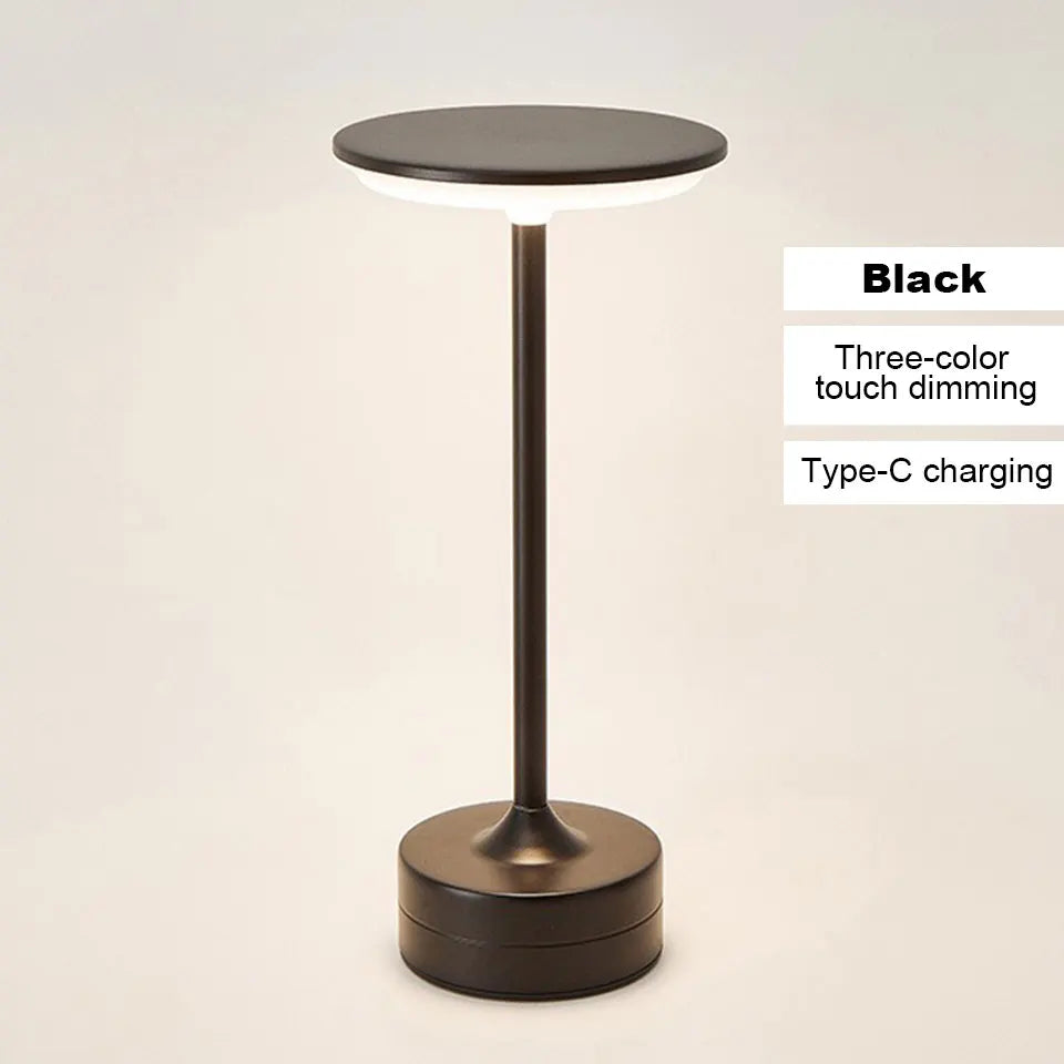 NattLjus™ – Bärbar LED Bordslampa med Touch & USB-Laddning