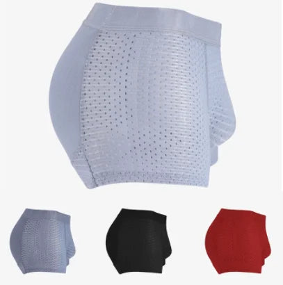 Andningsbara herrkalsonger – mjuka boxershorts i nylon/is-siden