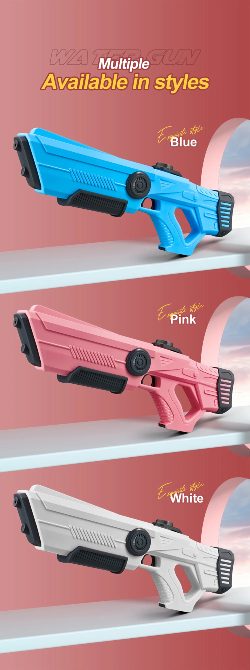 GelSprayGun™ – Elektrisk Vattenpistol