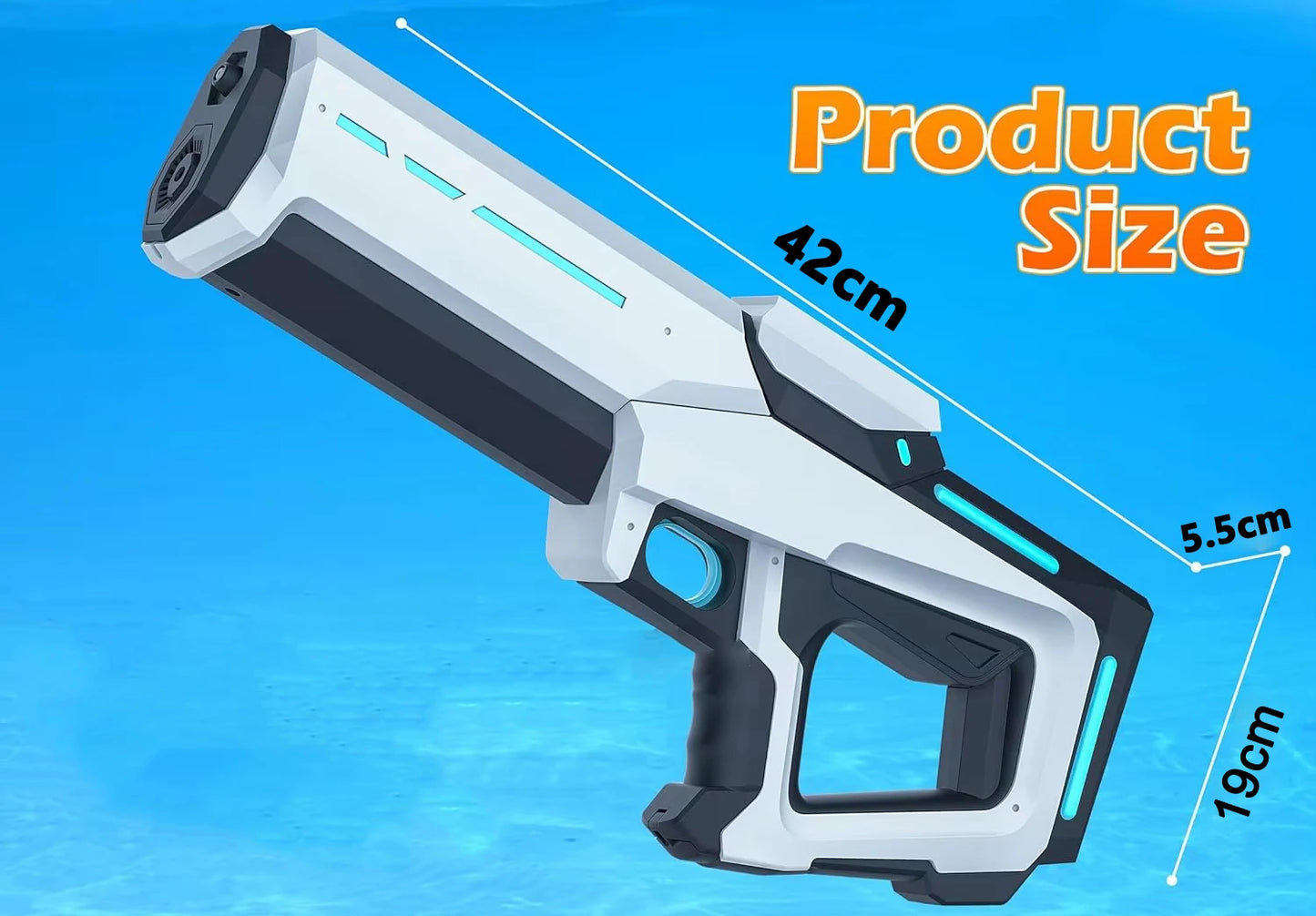 GelSprayGun™ – Elektrisk Vattenpistol