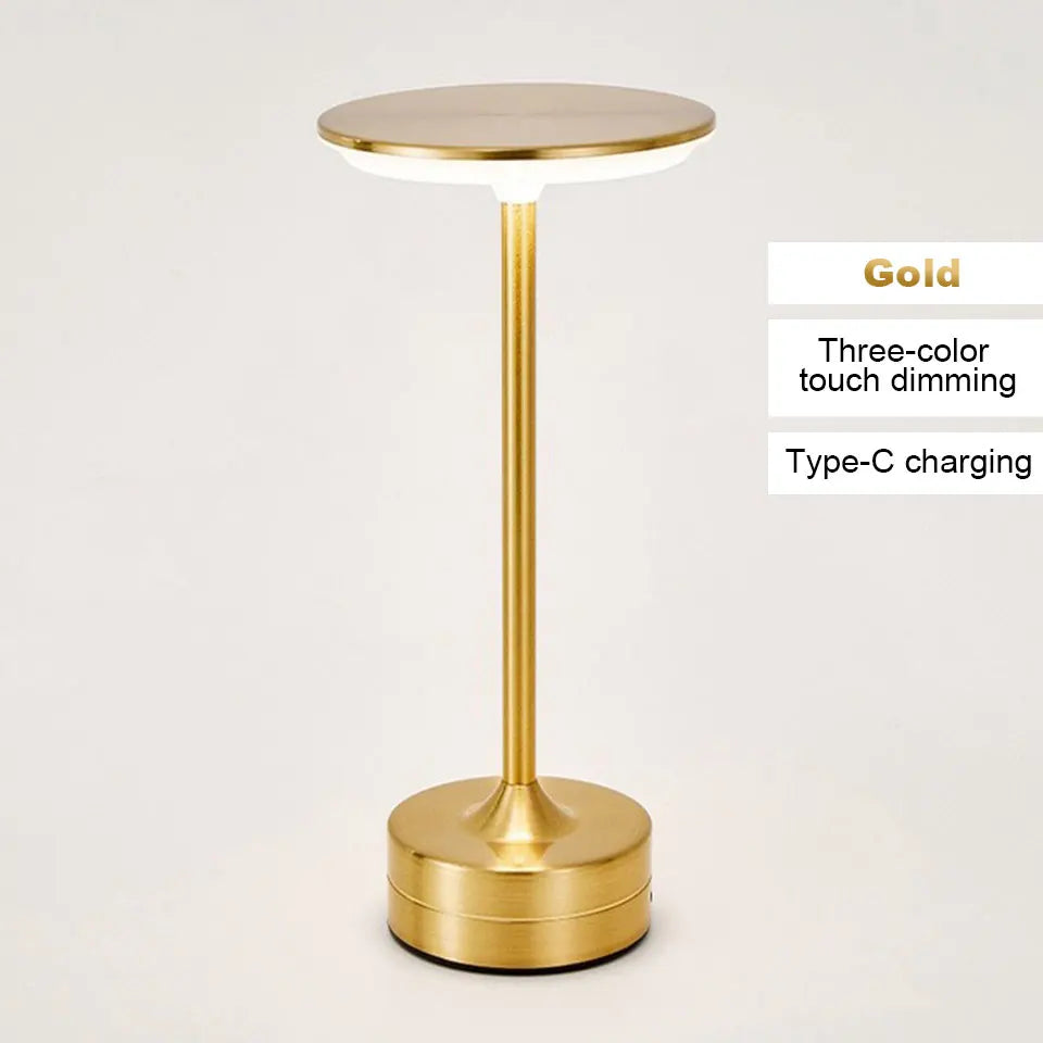 NattLjus™ – Bärbar LED Bordslampa med Touch & USB-Laddning