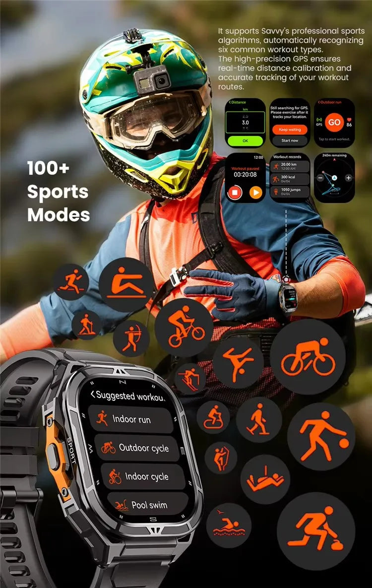 Pansarklockan – robust smartwatch för vardag & äventyr