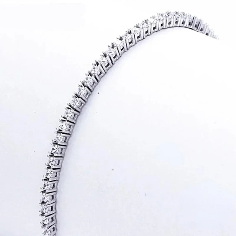 Armband Julia (tennisarmband 2 mm med zirkoner)