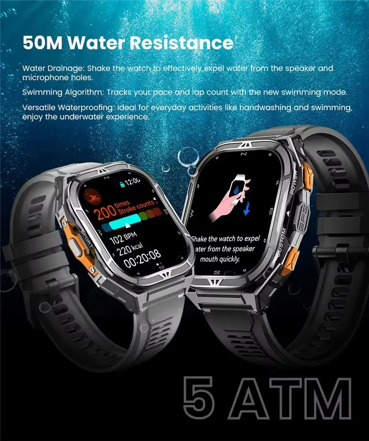 Pansarklockan – robust smartwatch för vardag & äventyr