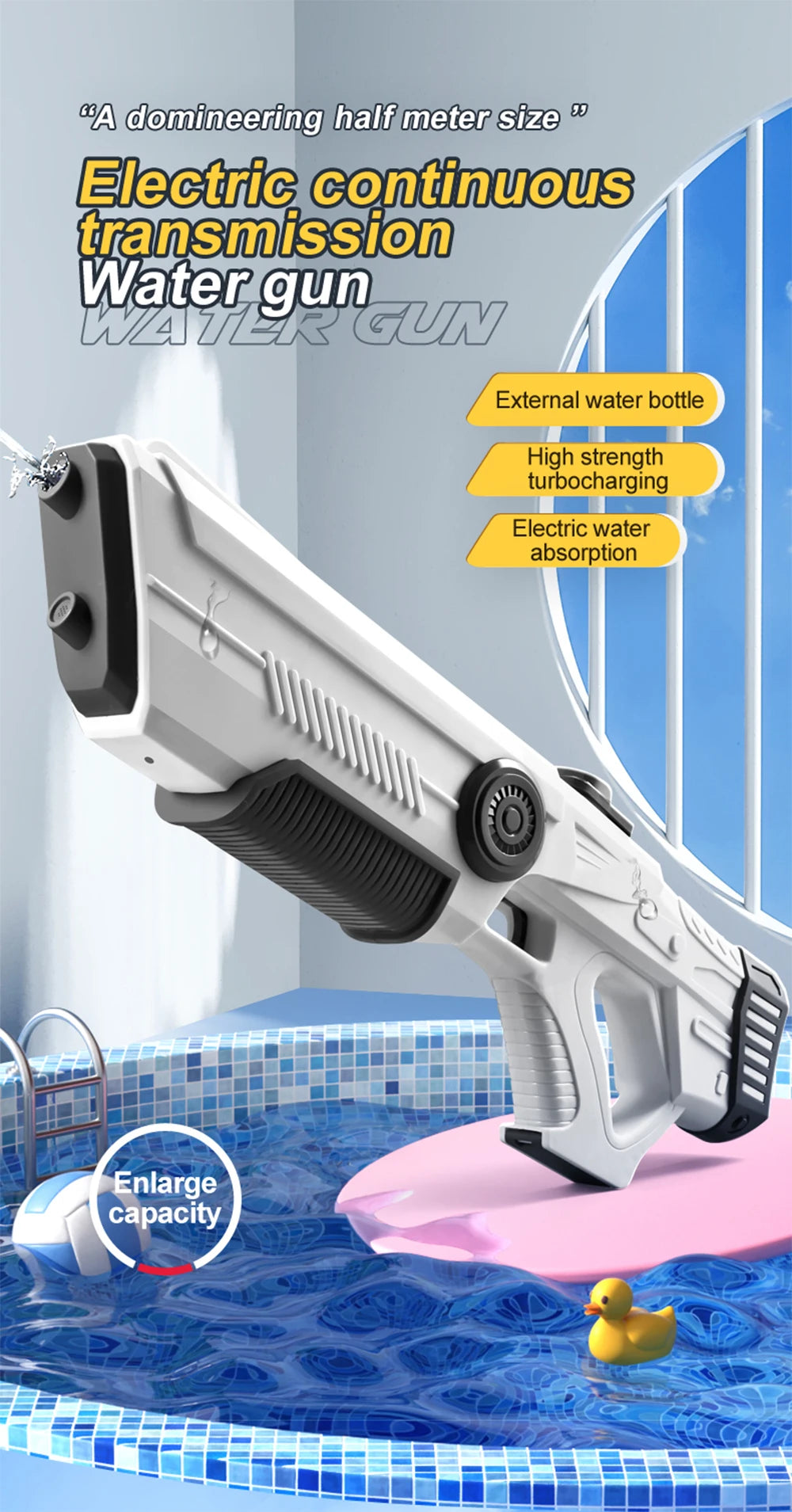 GelSprayGun™ – Elektrisk Vattenpistol