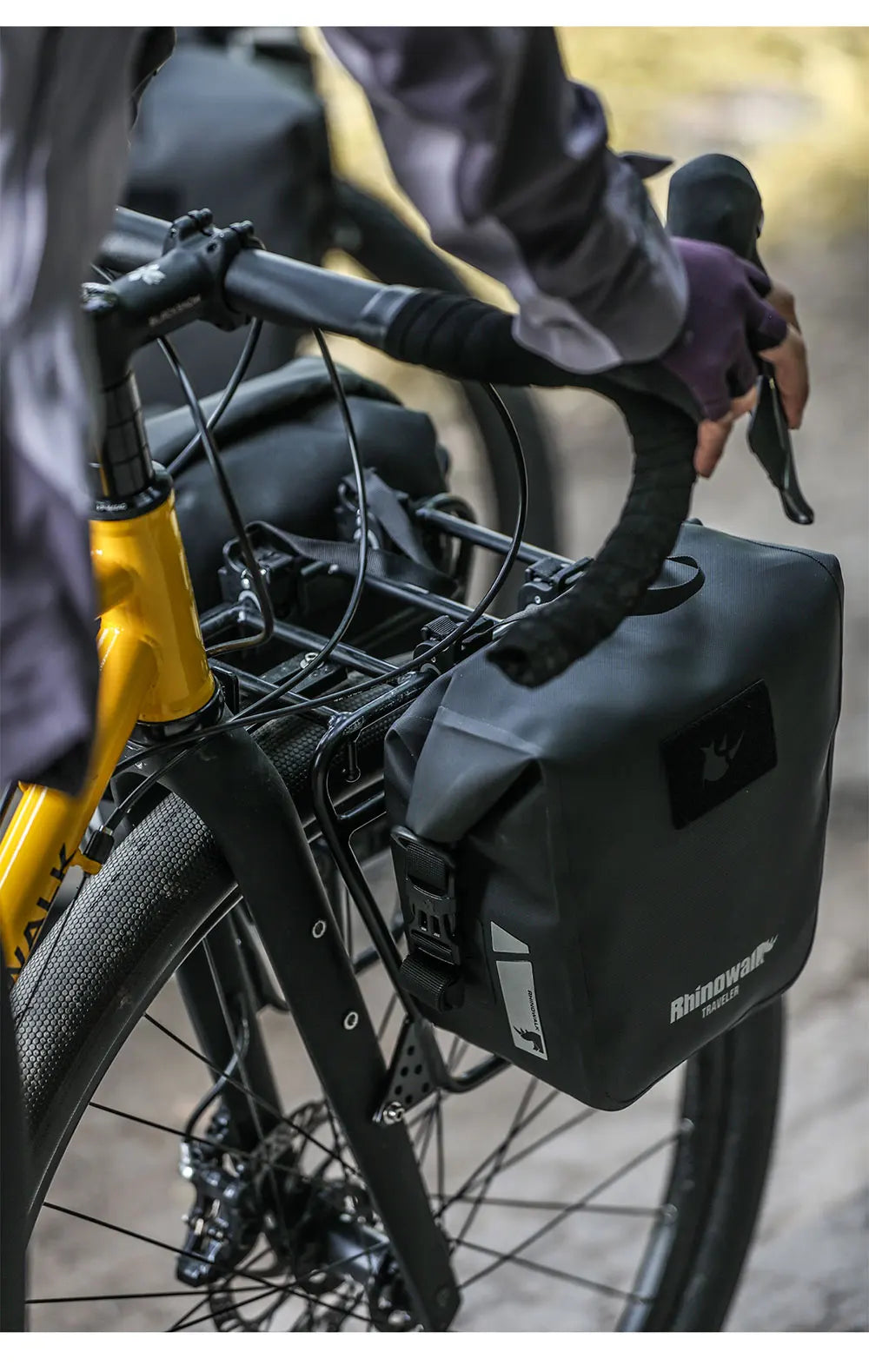 Cykelväska vattentät – dubbel sidoväska