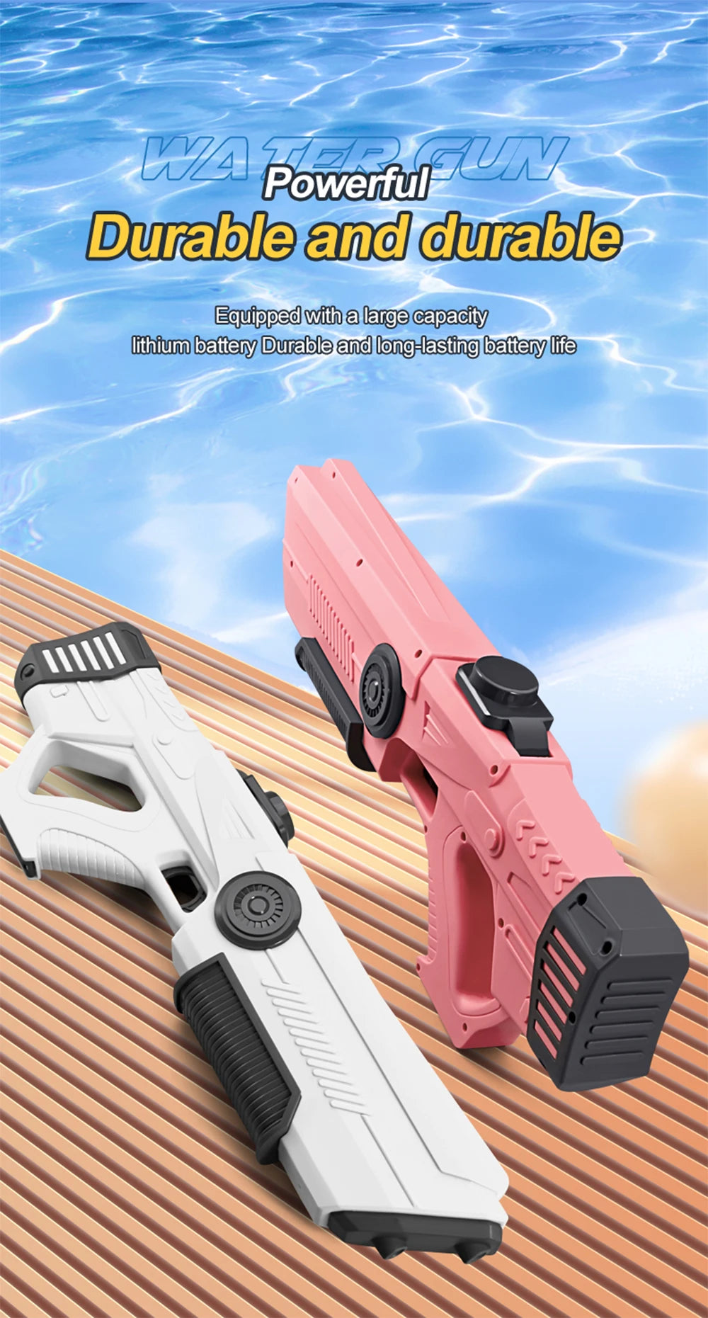 GelSprayGun™ – Elektrisk Vattenpistol