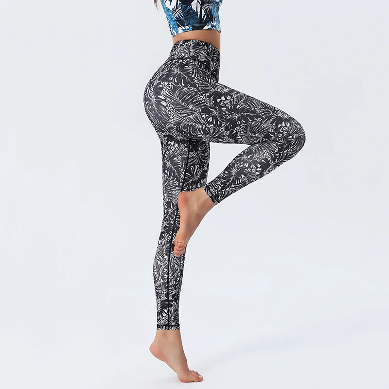 ShineTights – Glansiga träningstights med hög midja