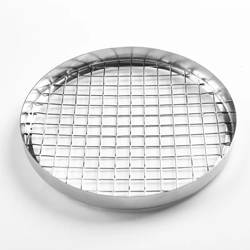 GrillKorgen™ – Rullande Rostfri Grillkorg för Grönsaker