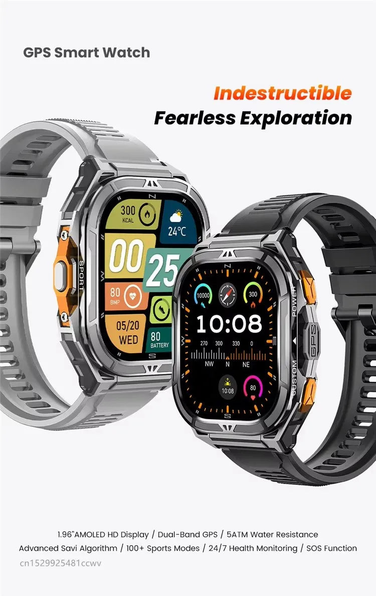 Pansarklockan – robust smartwatch för vardag & äventyr