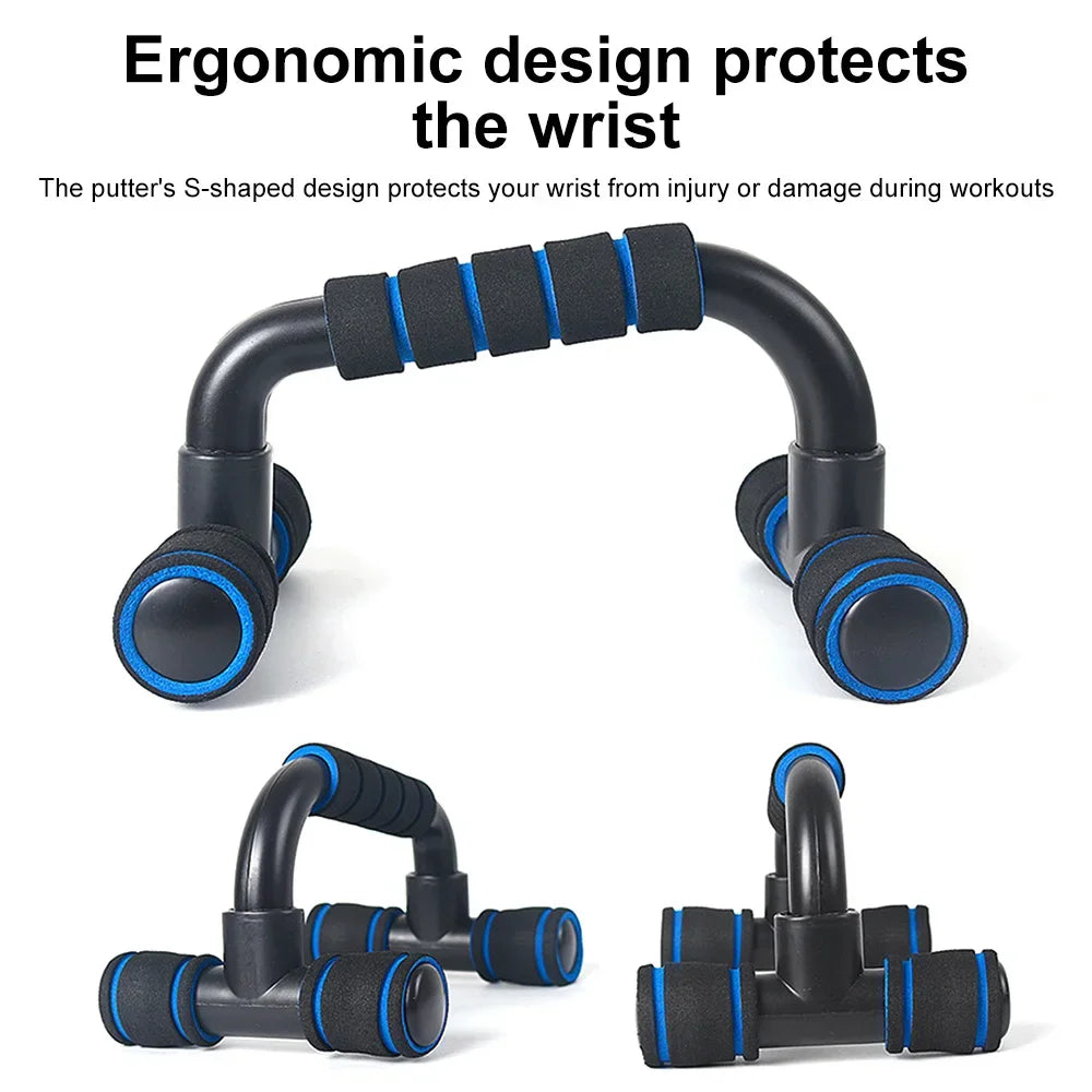 Armhävningshandtag – 1 par U-formade push-up bars med grepp