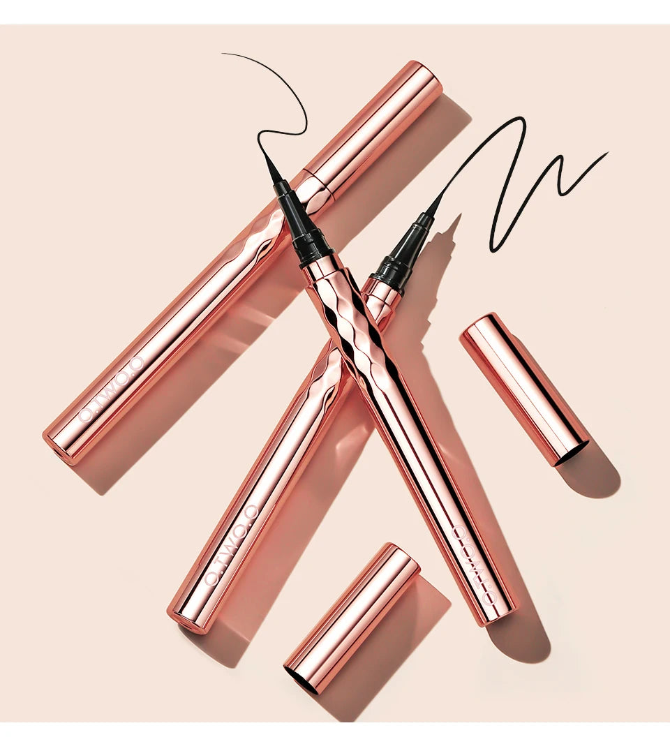Vattentät eyeliner – svart flytande eyeliner, lång hållbarhet