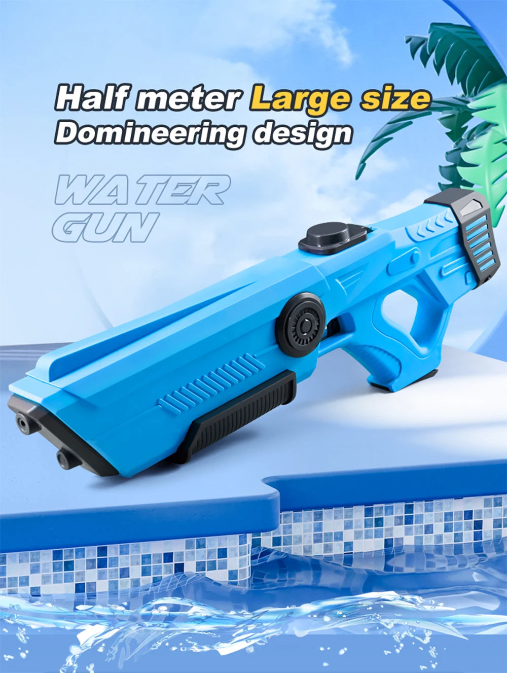 GelSprayGun™ – Elektrisk Vattenpistol