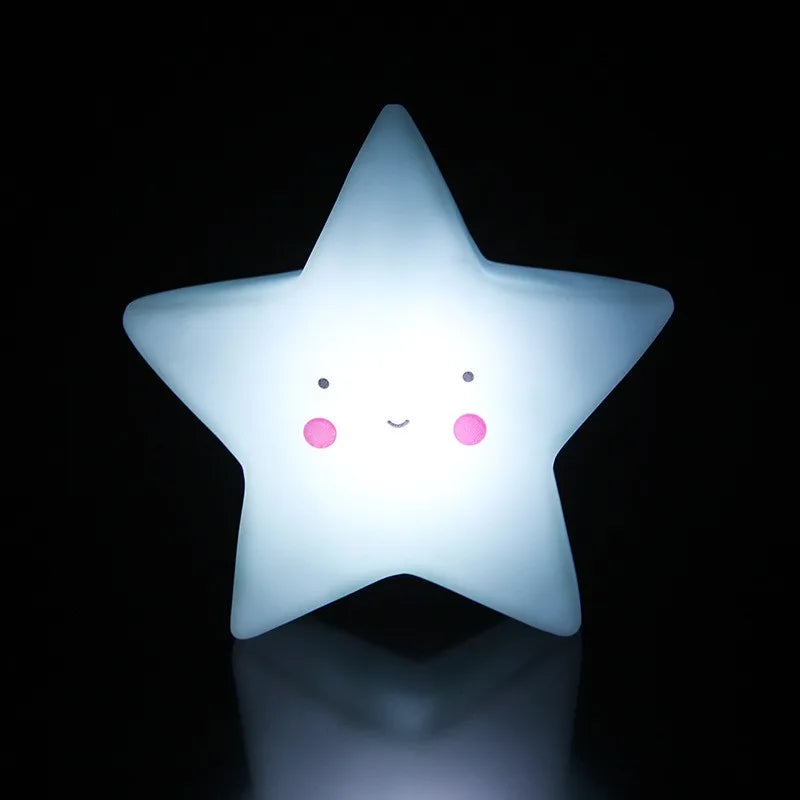 MagiNatt™ – 3D Måne & Stjärna LED Lampa