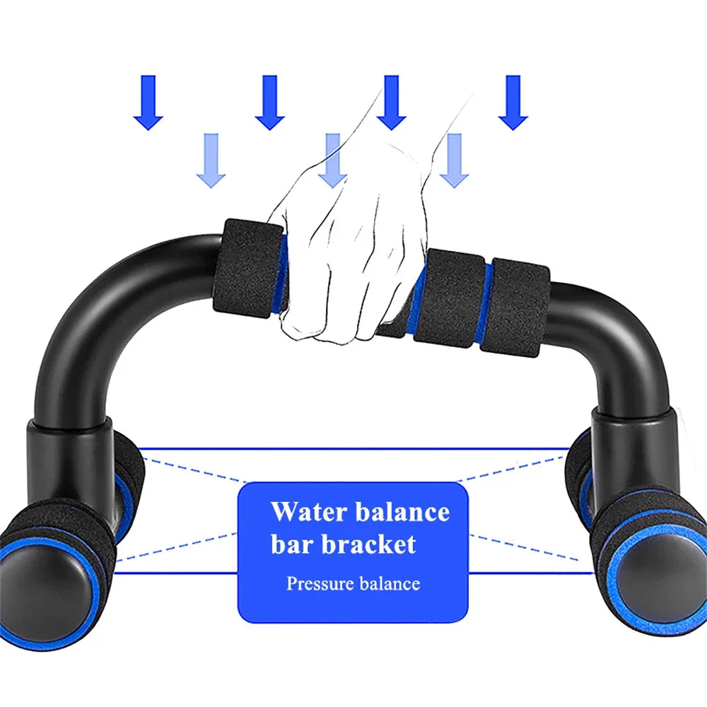 Armhävningshandtag – 1 par U-formade push-up bars med grepp