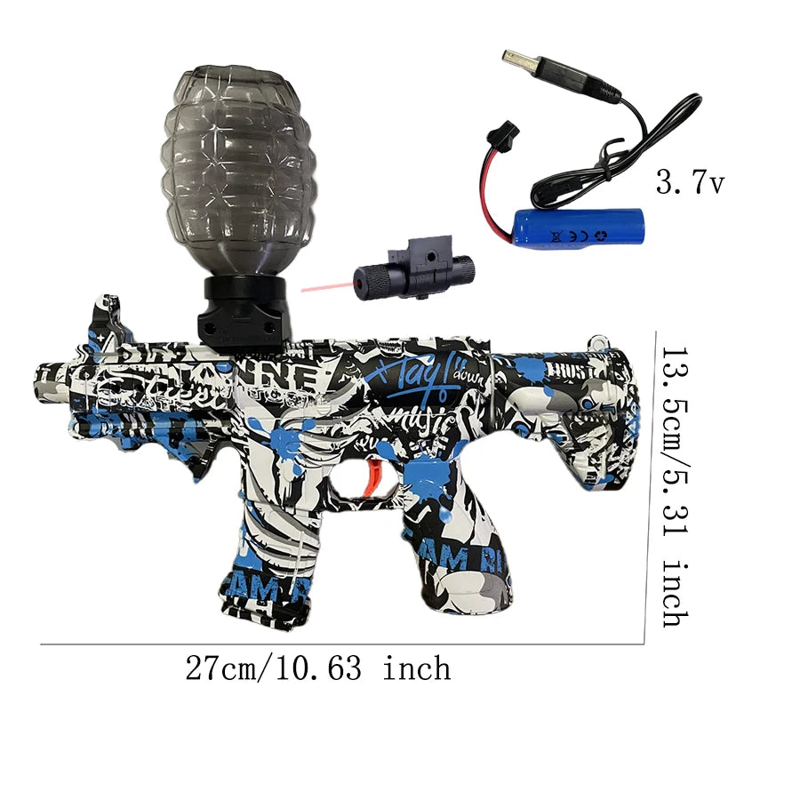GelPistol007™ – Elektrisk Lekpistol för Utomhusspel