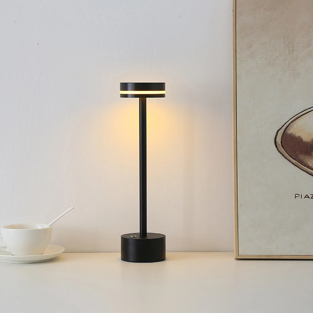 SvampLjus™ – LED Bordslampa med Touch & Tre Ljuslägen