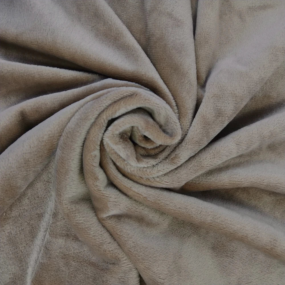 Mjuk plyschtyg 40×25 cm – flanelltyg för sömnad & leksaker